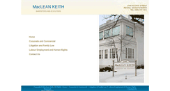 Desktop Screenshot of macleankeith.com
